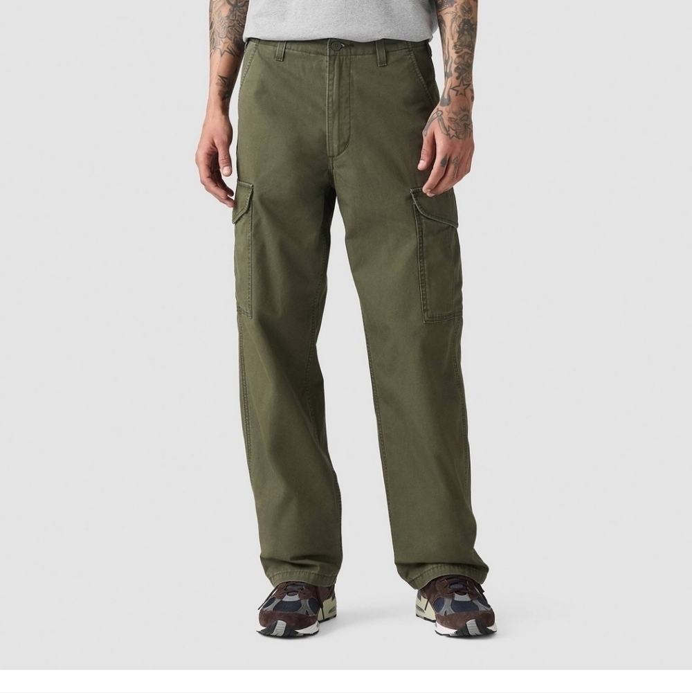 Levi's Men's Green Cargo Pants